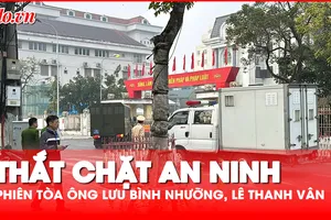 Video: Hình ảnh nóng về phiên tòa xét xử ông Lưu Bình Nhưỡng, Lê Thanh Vân