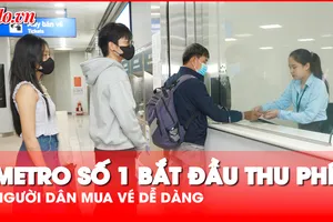 Video: Ngày đầu thu phí tuyến Metro số 1 Bến Thành – Suối Tiên