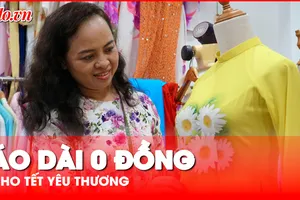 Video: Tết yêu thương từ những chiếc áo dài 0 đồng