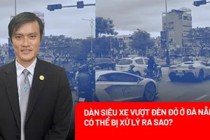 Dàn siêu xe vượt đèn đỏ ở Đà Nẵng: Có thể phải chịu trách nhiệm hình sự
