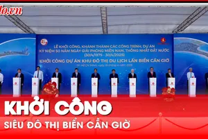 Khởi công siêu đô thị biển Cần Giờ, hướng tới ESG hàng đầu thế giới
