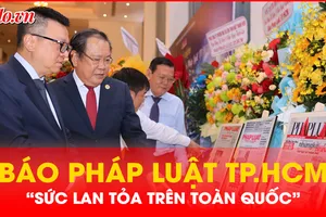 Ông Lê Quốc Minh: Báo Pháp Luật TP.HCM có sức lan tỏa, ảnh hưởng lớn trên phạm vi toàn quốc