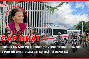 Điểm tin ANTT: Thông tin mới vụ đôi nam nữ tử vong trong nhà nghỉ; Tạm giữ hình sự 1 phụ nữ la hét, livestream ở UBND xã
