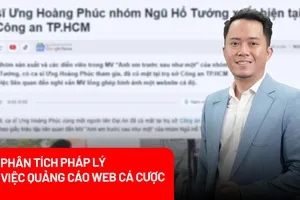 Từ nghi vấn MV quảng cáo web cá cược: Pháp luật quy định ra sao?