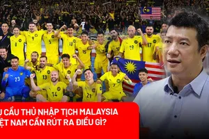 Vụ cầu thủ nhập tịch của Malaysia và lời nhắc nhở với bóng đá Việt Nam