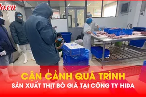 Video: Cận cảnh quá trình sản xuất thịt bò giả tại Công ty thực phẩm Hida