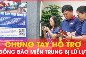 Cùng báo Pháp Luật TP.HCM chung tay hỗ trợ bà con vùng lũ