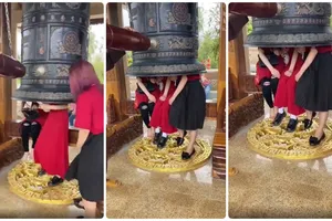 May mắn, bình an không có trong chuông chùa, tay tượng Phật…