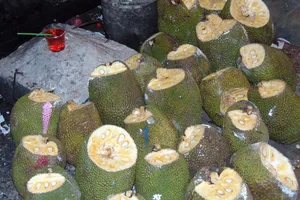 Đại biểu HĐND mua trái mít, được tặng... thuốc bảo quản