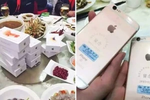Đại gia Trung Quốc tặng 39 iPhone 6S cho bạn học cũ 