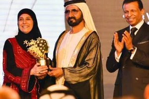  Cô giáo Palestine nhận giải thưởng triệu đô
