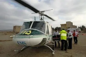 Trực thăng cứu thương Iran rơi, 10 người thiệt mạng