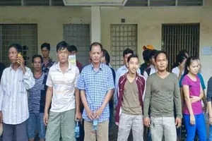 32 người Việt cư trú bất hợp pháp bị tạm giữ tại Campuchia