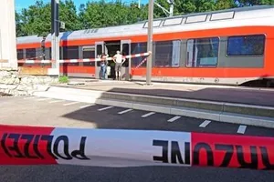 Thụy Sĩ: Phóng hỏa, đâm dao trên tàu, 7 người bị thương