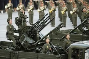 Ngoại ô thủ đô Triều Tiên dày đặc pháo phòng không