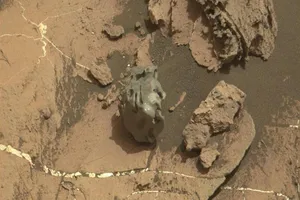 Tìm thấy thiên thạch kim loại kỳ lạ trên sao Hỏa