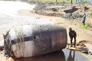 Vật thể bí ẩn nghi của Trung Quốc rơi xuống Myanmar