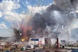 Nổ pháo hoa ở Mexico, ít nhất 12 người thiệt mạng