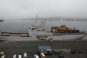 Triều Tiên triển khai phà mới tới Nga 