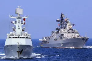 Nga-Trung tập trận hải quân rầm rộ ở Thái Bình Dương 