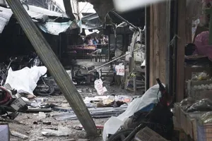 Đánh bom ở chợ Thái Lan, hàng chục người thương vong