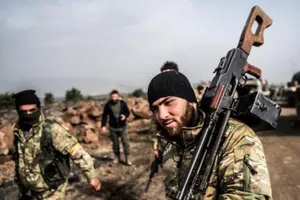 Quân tình nguyện tại Syria đối đầu quân Thổ Nhĩ Kỳ