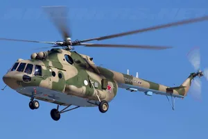 Trực thăng Mi-8MTPR-1 Nga lần đầu xuất hiện ở Syria