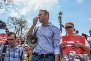 Nga bắt lãnh đạo đối lập Navalny biểu tình trái phép