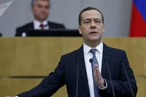 Ông Putin đề cử ông Medvedev tiếp tục làm thủ tướng Nga
