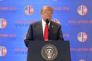 Ông Trump hứa sẽ chấm dứt tập trận chung Mỹ-Hàn