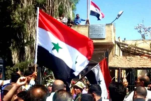 Quân Syria cắm cờ chiến thắng ở cái nôi cuộc nội chiến