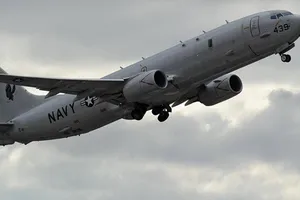 Máy bay Mỹ trinh sát ở khu vực Nga-Ukraine đụng độ