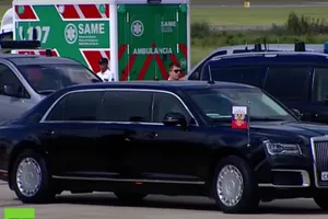 Siêu xe của ông Putin gây chú ý ở thượng đỉnh G20