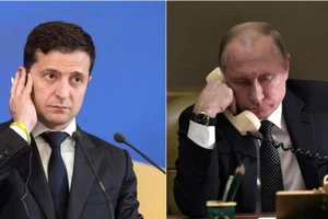 Ông Putin-Zelenskiy lần đầu điện đàm, bàn về xung đột Ukraine