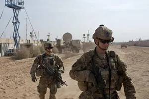 Lực lượng Mỹ ở Iraq. Ảnh: AP