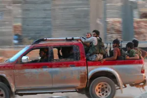 Nhóm vũ trang Jabhat Fateh al-Sham ở Syria.