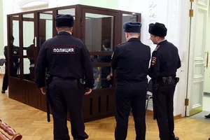 Một phòng xử án tại Nga.