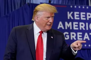 Tổng thống Mỹ Donald Trump.