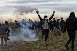 Người di cư tại biên giới Thổ Nhĩ Kỳ -Hy Lạp.