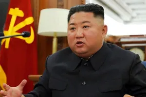 Chủ tịch Triều Tiên Kim Jong-un.