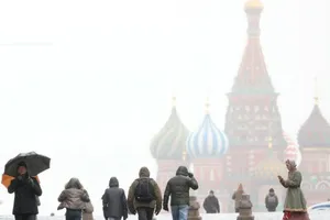 Quảng trường Đỏ ở Nga.