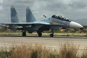 Su-35 Nga chặn trinh sát cơ Mỹ ở Địa Trung Hải