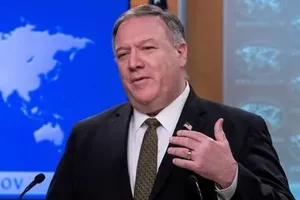Ngoại trưởng Mỹ Mike Pompeo. 