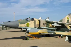 Tiêm kích MiG-23MS của Không quân Libya. Ảnh: SPUTNIK