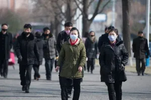 Triều Tiên thông báo đến nay không ghi nhận ca nhiễm COVID-19 nào. Ảnh: AFP