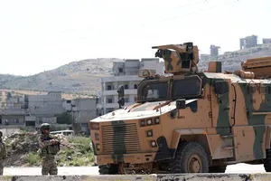 Gần 40 xe quân sự Thổ Nhĩ Kỳ tiến vào Đông Bắc Syria