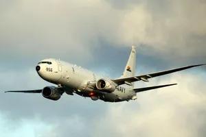 Máy bay chống ngầm P-8A Poseidon của hải quân Mỹ. 