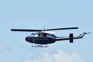 Trực thăng UH-1N Huey của Không quân Mỹ. 