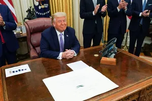 Tổng thống Mỹ Donald Trump. Ảnh: REUTERS