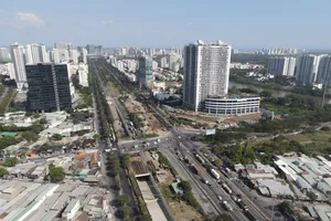 Thi công xuyên Tết hầm chui Nguyễn Văn Linh - Nguyễn Hữu Thọ